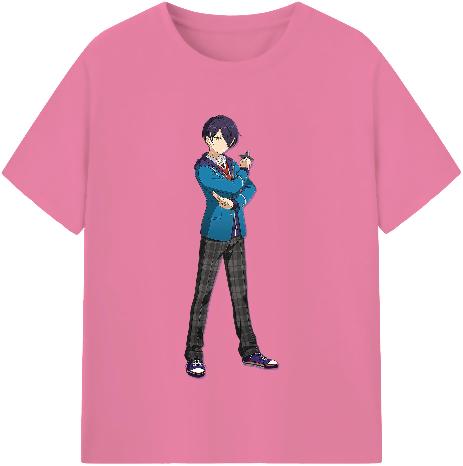 （画像用） あんさんぶるスターズ! Ensemble Stars 綿100％半袖Tシャツ（フロントプリント）